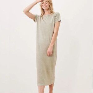 Jenni Kayne Sage Linen Knit Long Midi Dress S Small